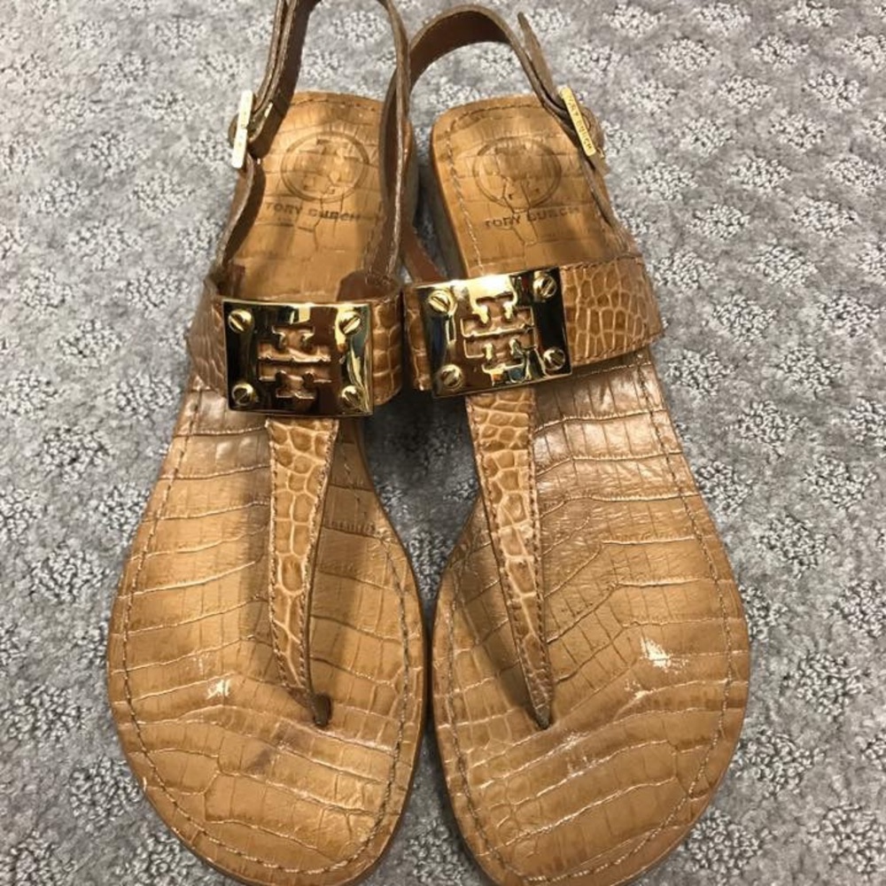 Tory Burch tan sandals